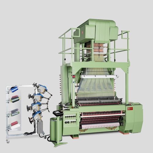 Macchina per tessere per etichette - MÜJET® MBJL6 1/1380 - MÜLLER FRICK - Jacquard / a getto d'aria