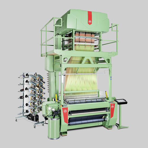 Macchina per tessere per etichette - MÜGRIP® MBJ8 1/1380 - MÜLLER FRICK - ad alta velocità / Jacquard