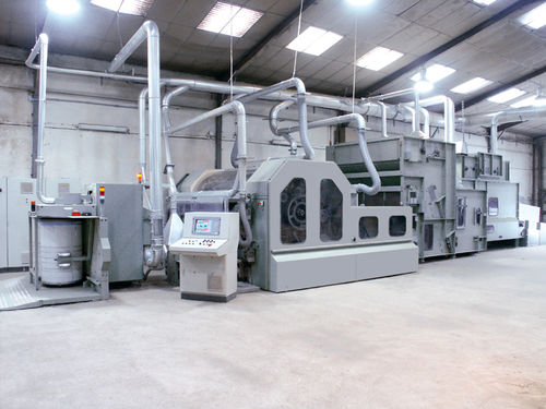 Macchina di centratura per fibre di rafia - NSC FIBRE TO YARN