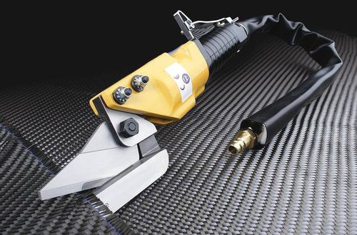 Cesoia pneumatica - AramidCut - ROBUSO - per tessili / portatile