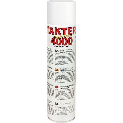 Colla per tessuti - TAKTER® 4000 - SILICONI - monocomponente / trasparente / in aerosol