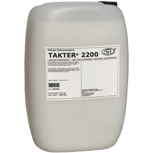 Colla per tessuti - TAKTER® 2200 - SILICONI - per materiale tessile / monocomponente / industriale