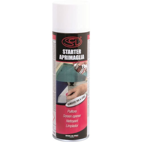 Spray di pulizia - STARTER APRIMAGLIA - SILICONI - per plastica / di etichette adesive / a solvente