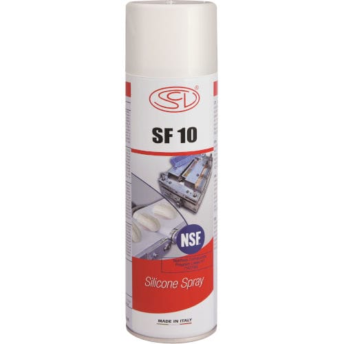 Spray lubrificante - SF 10 - SILICONI - antiadesivo / per l'industria alimentare / in silicone
