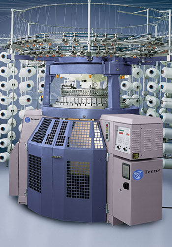Macchina per maglieria jersey bifrontura - I3P 184 - TERROT - industriale