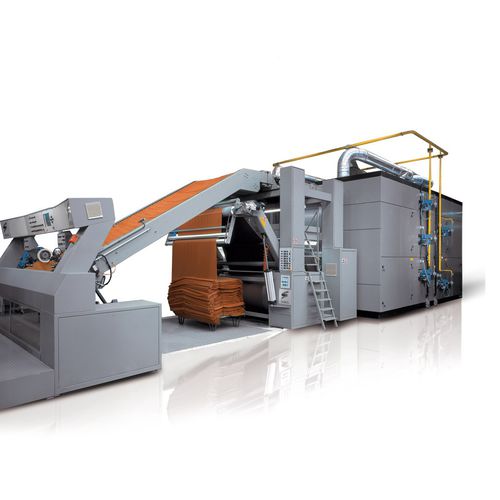 Essiccatore a letto fluido - WHITE - UNITECH TEXTILE MACHINERY - continuo / di gas / verticale