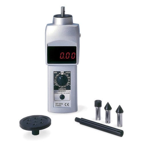 Tachimetro a contatto - 1810 series - Vandewiele - ottico / senza contatto / portatile