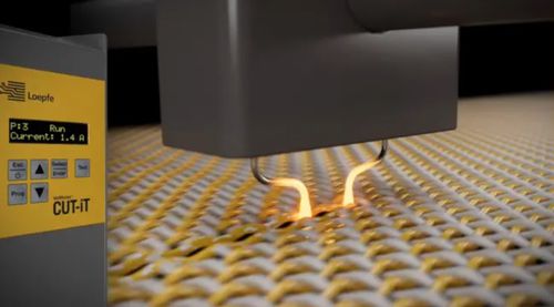 Sistema di taglio a filo caldo - WeftMaster&reg; CUT-iT - Vandewiele - per materiale tessile / per telone / di scissione