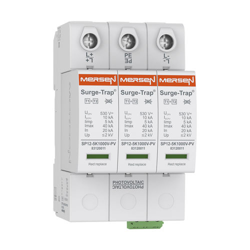 Limitatore di sovratensione per impianto fotovoltaico - Surge-Trap® series - Mersen - Electrical Power - di tipo 2 / di tipo 1 / combinato