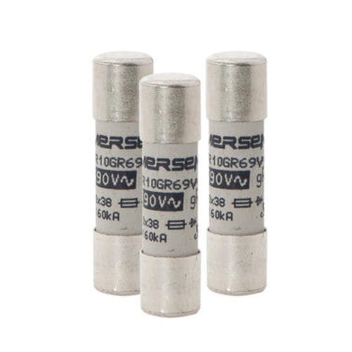 Fusibile cilindrico - Protistor® series - Mersen - Electrical Power - azione super rapida / limitatore / di protezione contro i cortocircuiti