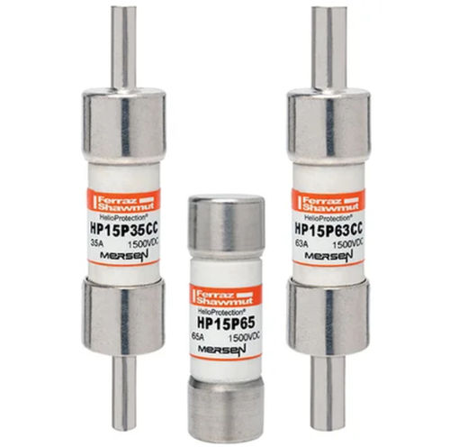 Fusibile per applicazioni fotovoltaiche - HelioProtection® HP15P series - Mersen - Electrical Power - cilindrico / classe gPV / DC