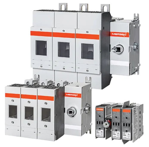 Interruttore-sezionatore a fusibile - UL98 series - Mersen - Electrical Power - a bassa tensione / 4 poli / 3 poli