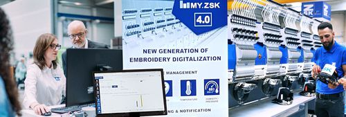 Software di analisi - My.ZSK - ZSK STICKMASCHINEN - di progettazione / per cruscotto / di macchina