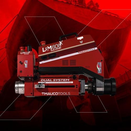 Barenatrice portatile per sfacciatura - LBM600X Dual System  - MAUCOTOOLS SRL - multifunzione / per saldatura / di foratura