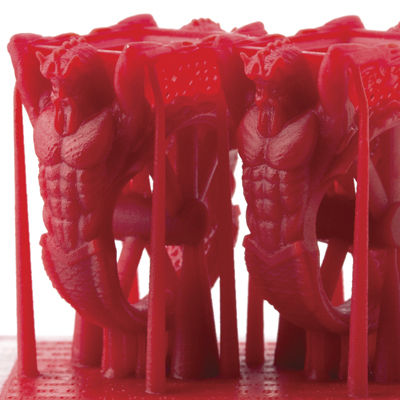 Resina per stampante 3D polimerica - SuperWAX - ASIGA - rossa / industriale