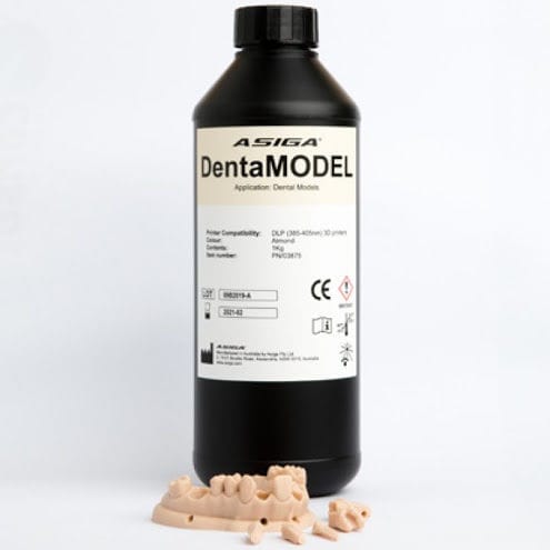 Resina per stampante 3D polimerica - DentaMODEL - ASIGA - odontoiatrica