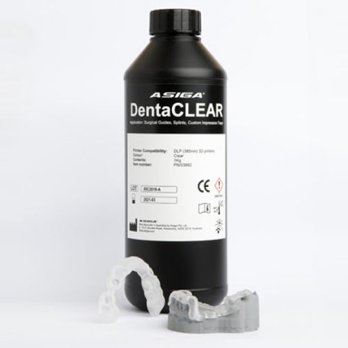 Resina per stampante 3D polimerica - DentaCLEAR - ASIGA - odontoiatrica