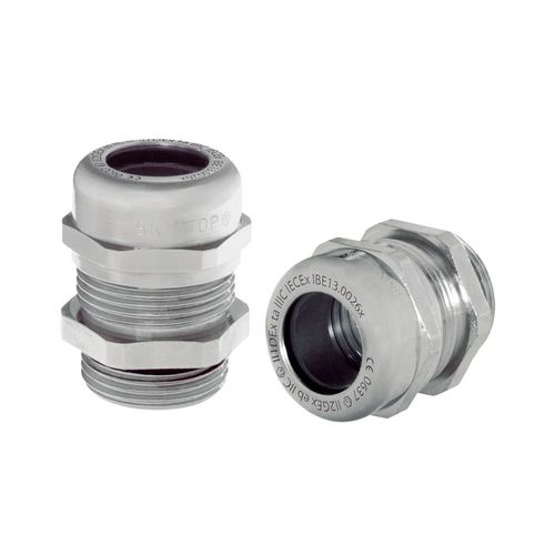 Pressacavo in ottone nichelato - SKINTOP® MS-M ATEX series - U.I. Lapp GmbH - antideflagrante / IP68 / antiurto