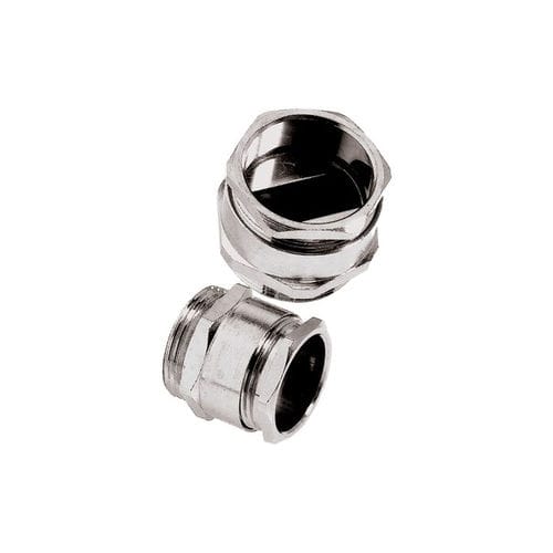 Pressacavo in ottone nichelato - SKINDICHT® SVF-M series - U.I. Lapp GmbH - IP54 / antitrazione / per cavo piatto