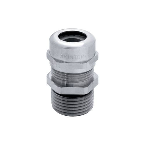 Pressacavo in ottone nichelato - SKINTOP® MS NPT series - U.I. Lapp GmbH - IP68 / filettato / antitrazione