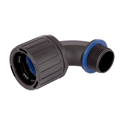 Raccordo ad avvitamento - SILVYN® FPAX 90° M series - U.I. Lapp GmbH - gomito a 90° / in poliammide / IP66