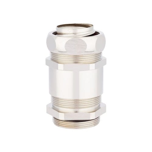 Raccordo ad avvitamento - SILVYN® MSK-M US series  - U.I. Lapp GmbH - in ottone nichelato / IP65 / EMC