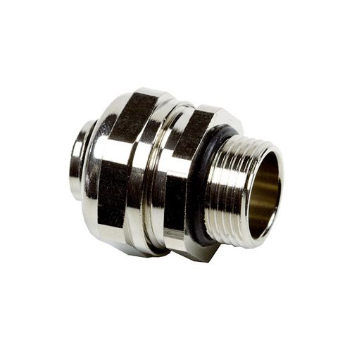 Raccordo idraulico - SILVYN® COMPACT M series - U.I. Lapp GmbH - ad avvitamento / in ottone nichelato / IP66
