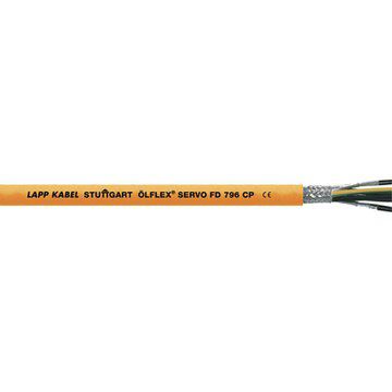 Cavo elettrico di alimentazione - OLFLEX® Servo FD 796 CP - U.I. Lapp GmbH - resistente all'olio / in rame / per servomotore