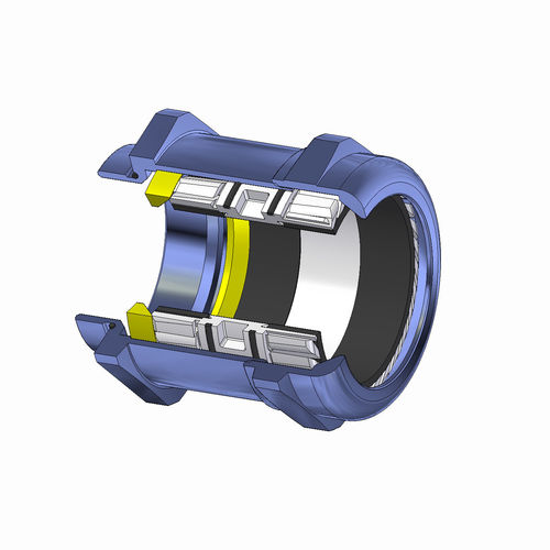 Pressacavo in ottone nichelato - SKINTOP® MS-M - U.I. Lapp GmbH - IP68 / IP69 / antitrazione