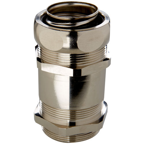 Raccordo ad avvitamento - SILVYN® MSK-M ATEX series  - U.I. Lapp GmbH - in ottone nichelato / di sicurezza / per applicazioni chimiche