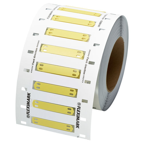 Etichetta a trasferimento termico - FLEXIMARK® 832xxxxx series - U.I. Lapp GmbH - in PUR / di cavi / per marcatura cavi