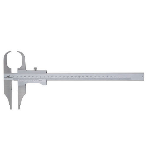 Calibro a corsoio Vernier - 0266 52005 - HELIOS-PREISSER - in cromo / in raso / in acciaio inox