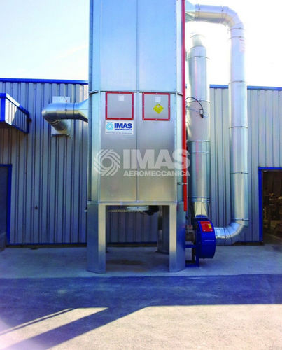 Depolveratore a cartuccia - DK - IMAS AEROMECCANICA SRL - per processi chimici / per l'industria plastica