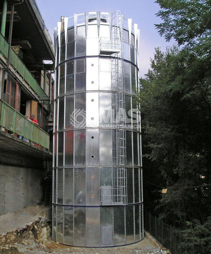 Silo a scomparti multipli - G/S14/S18/S24 - IMAS AEROMECCANICA SRL - per granulati di legno / di depolverazione / per trucioli di legno