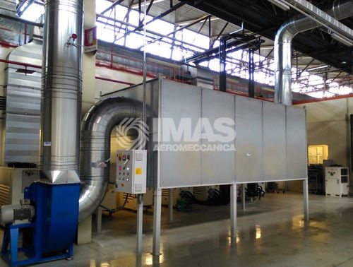 Unità di filtrazione a carboni attivi - CARBOCONT - IMAS AEROMECCANICA SRL - antiparticolato / liquida senza COV / in acciaio inossidabile