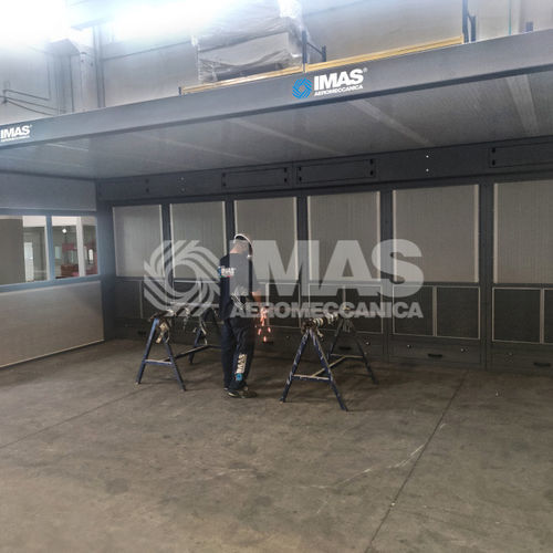 Cabina aspirante - CMA - IMAS AEROMECCANICA SRL - di protezione / di carteggiatura / di molatura