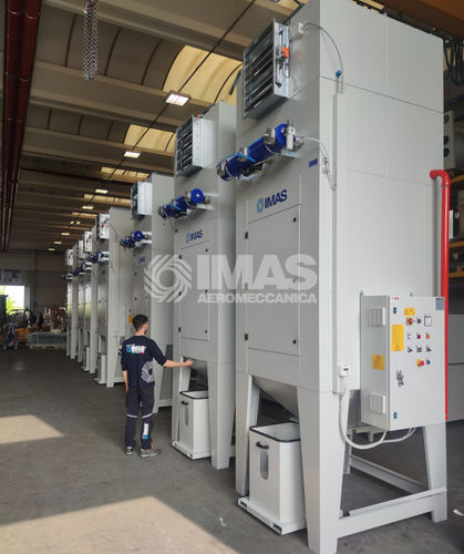 Depolveratore a cartuccia - C series - IMAS AEROMECCANICA SRL - con rimozione pneumatica / compatto / automatico