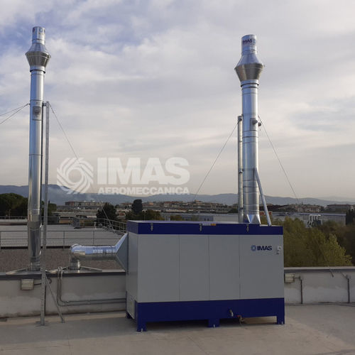 Unità di filtrazione per candele - C/OIL, C/OILJET series - IMAS AEROMECCANICA SRL - a coalescenza / per olio / compatta