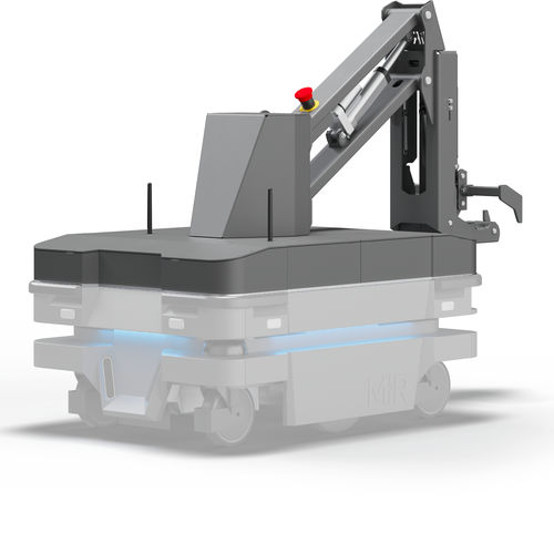 Trattore per rimorchio - MiR Hook 250 - Mobile Industrial Robots Aps - elettrico / 4 ruote / a guida automatica