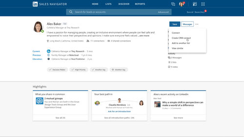 Software di gestione delle vendite - Microsoft Relationship Sales - Navision - di monitoraggio