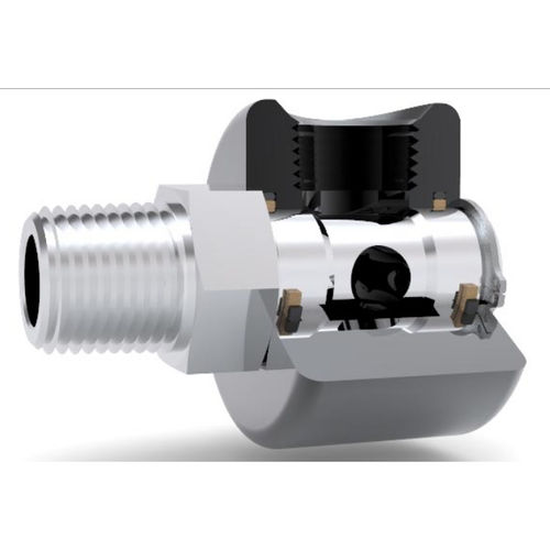 Giunto rotante per aria - RU001 - Rotary Systems, Inc. - per vuoto / idraulico / ad alta pressione