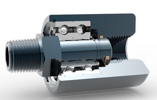 Giunto rotante per aria - RU007 - Rotary Systems, Inc. - per vuoto / idraulico / ad alta pressione