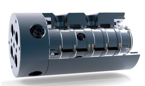 Giunto rotante per aria - RU016 - Rotary Systems, Inc. - per vuoto / a 4 passaggi / idraulico