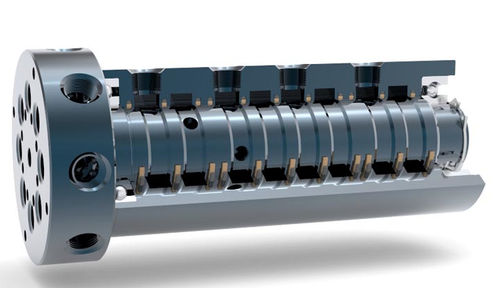 Giunto rotante per aria - RU022 - Rotary Systems, Inc. - per vuoto / a 8 passaggi / idraulico