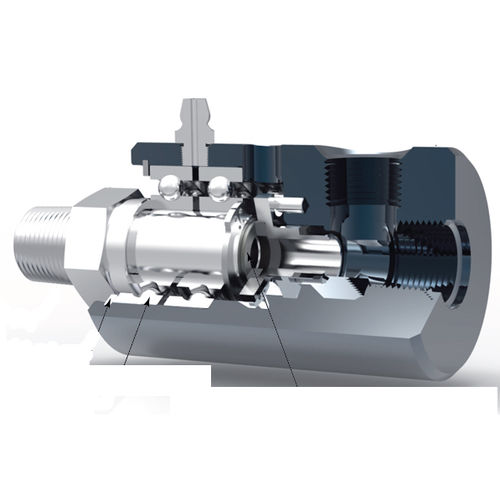 Giunto rotante per aria - RU031 - Rotary Systems, Inc. - per vuoto / idraulico / a media pressione
