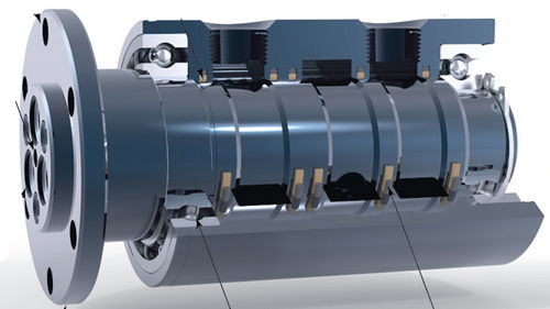 Giunto rotante per aria - RU015 - Rotary Systems, Inc. - per vuoto / a 3 passaggi / idraulico