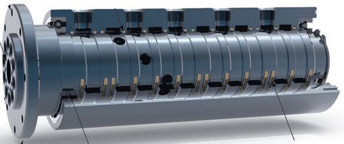 Giunto rotante per aria - RU025 - Rotary Systems, Inc. - per vuoto / a 10 passaggi / idraulico