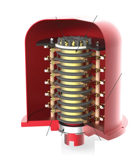 Collettore rotante elettrico - SR004 - Rotary Systems, Inc. - per centrale eolica