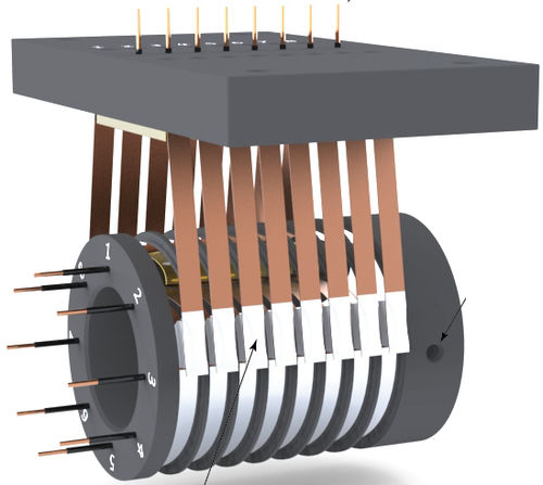 Collettore rotante in 2 parti - SR001 - Rotary Systems, Inc.