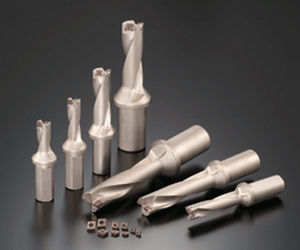 Punta a inserti multitaglienti - WDX - Sumitomo Hardmetal Division - per acciaio inossidabile / elicoidale